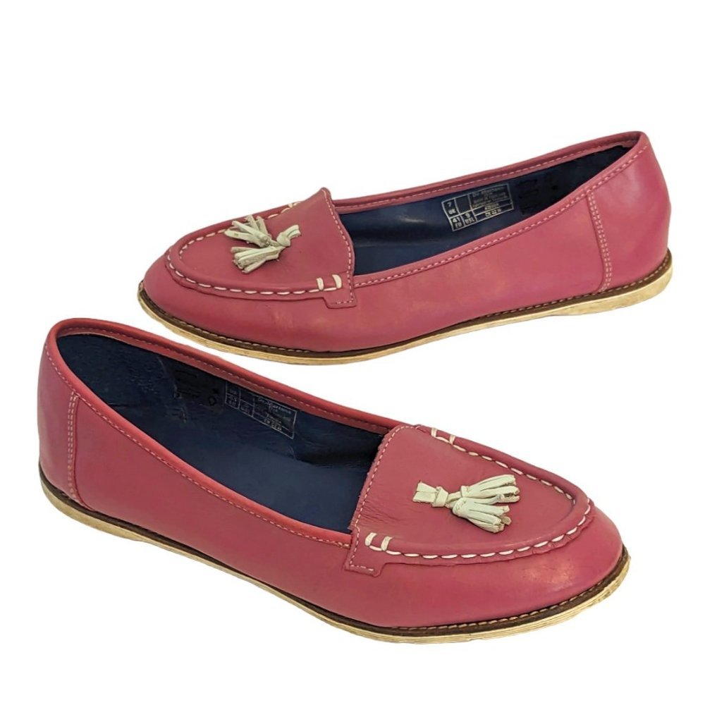Dr. Martens Elia Tassel Flat Lavender Pink Purple Size 9 Women Loafer Shoes